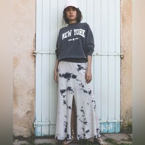 Raquel Allegra Pastel Angie Tie-Dye Maxi Skirt size 0
